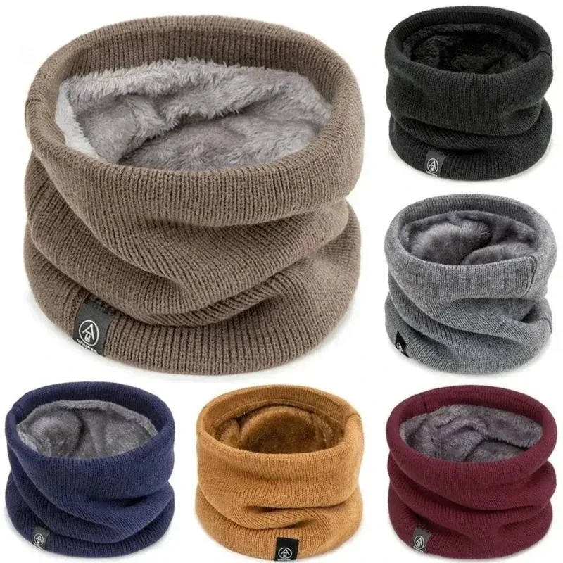 Neck Gaiter Face Cover - 1-5 قطع وشاح رياضي محبوك لتدفئة