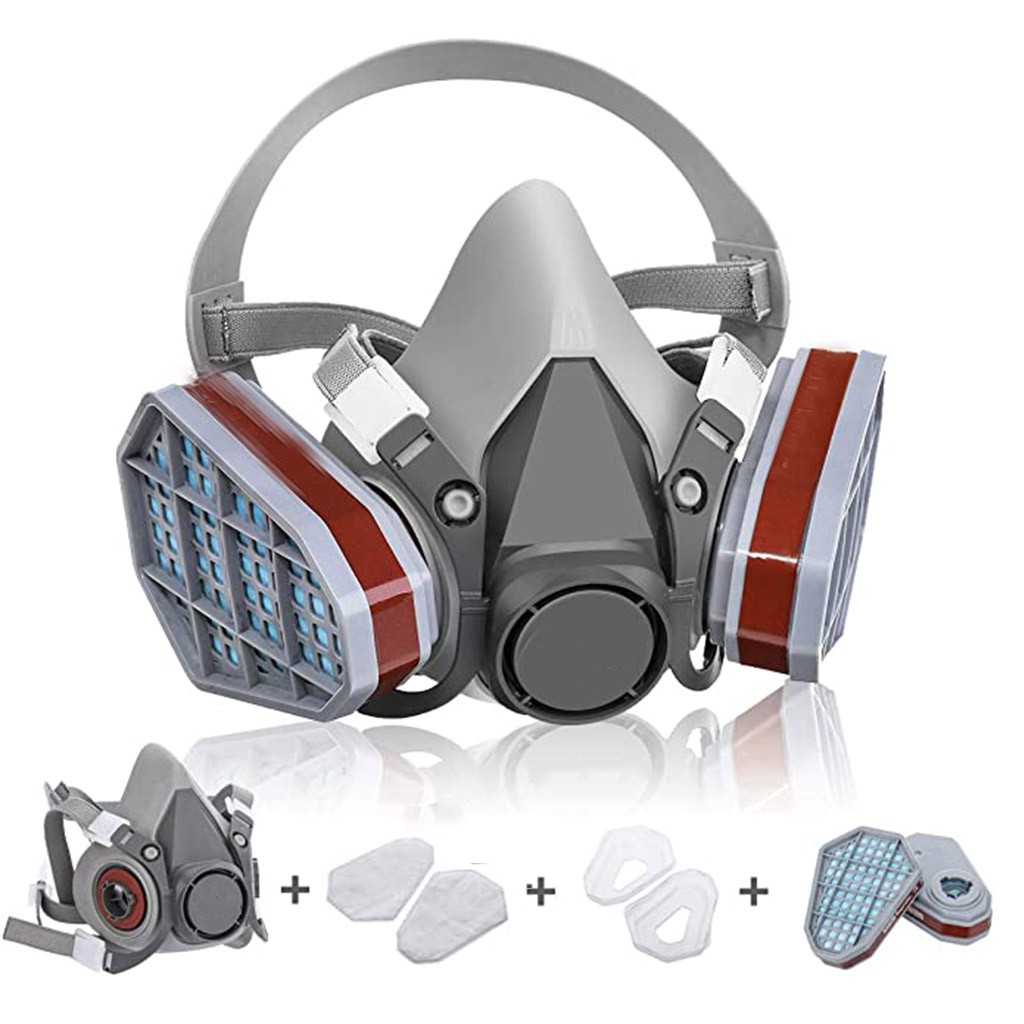 Respirator Half Face - قناع غاز صناعي نصف كامل لتنفس