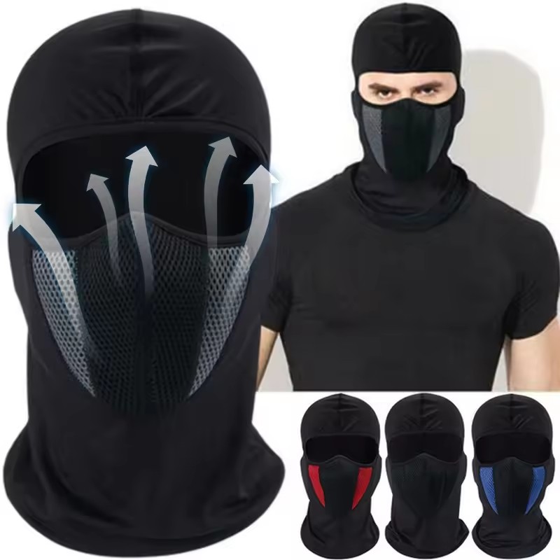 Sports Mask Breathable - كامل الوجه قناع الدراجات يندبروف القبعات