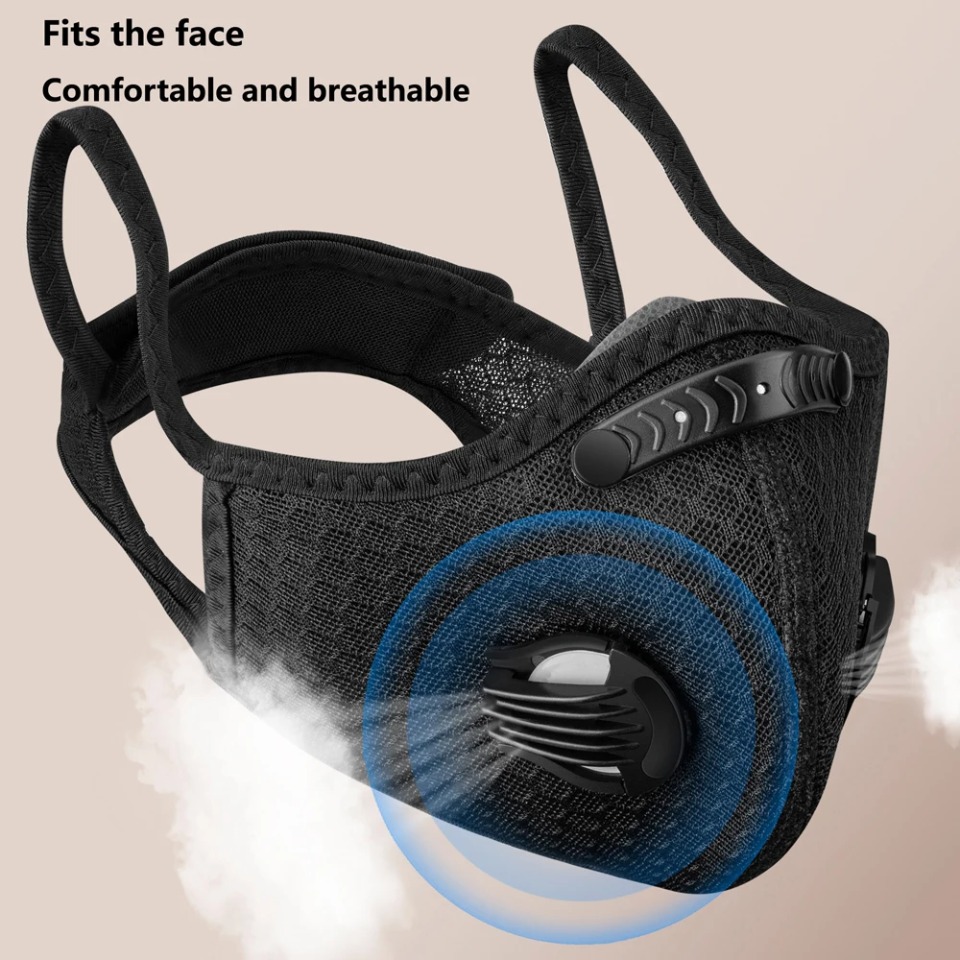 Anti Pollution Mask - 1 قطعة قناع ركوب الدراجات مع