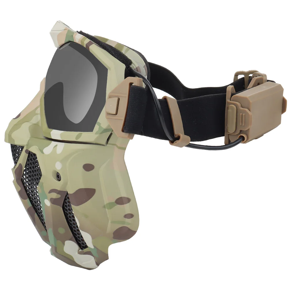 Anti Pollution Mask - قناع وجه تكتيكي Airsoft لكرات الطلاء