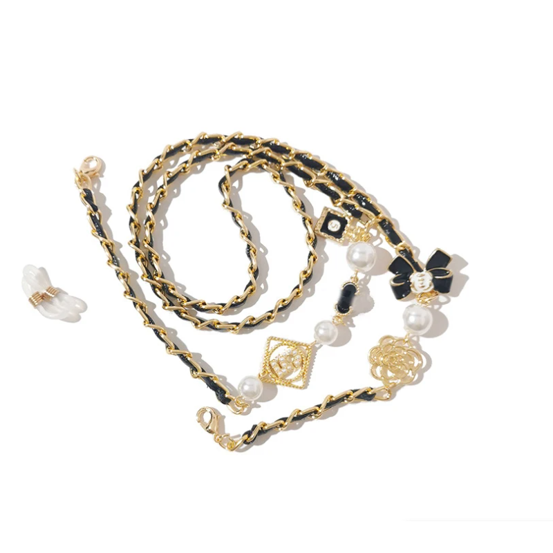 Mask Chain Holder - خمر اللؤلؤ سلسلة النظارة المضادة للانزلاق