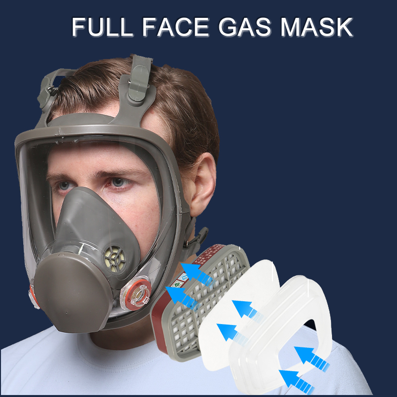 Dust Mask Construction - 6800 جهاز تنفس كامل للوجه يعمل