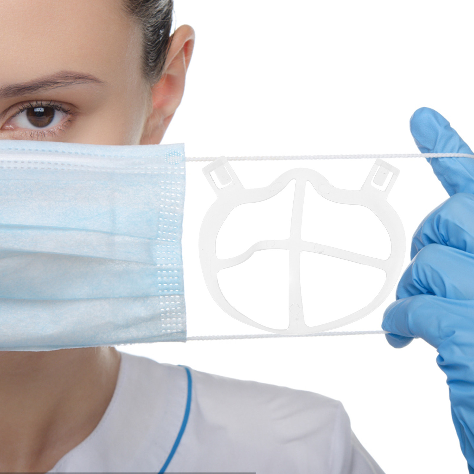 10 قطع من حوامل الأقنعة السيلي - مراجعة Silicone Mask Bracket وسعره