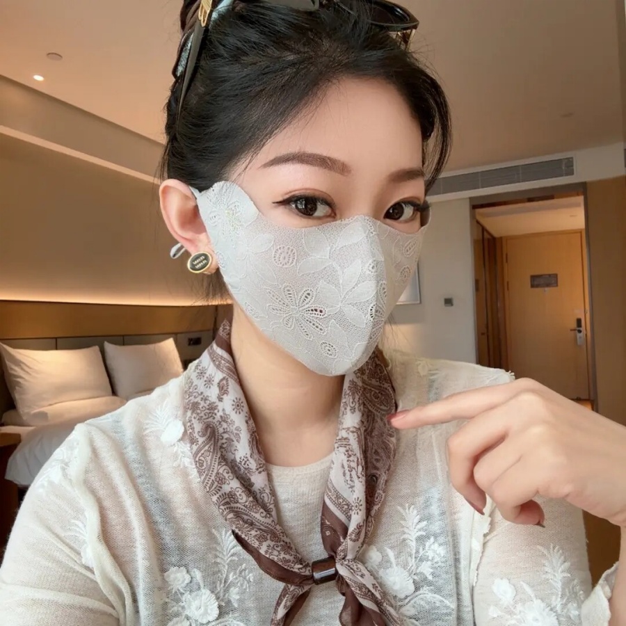قناع حماية العين من الدانتيل - - مراجعة Cloth Face Mask Washable وسعره
