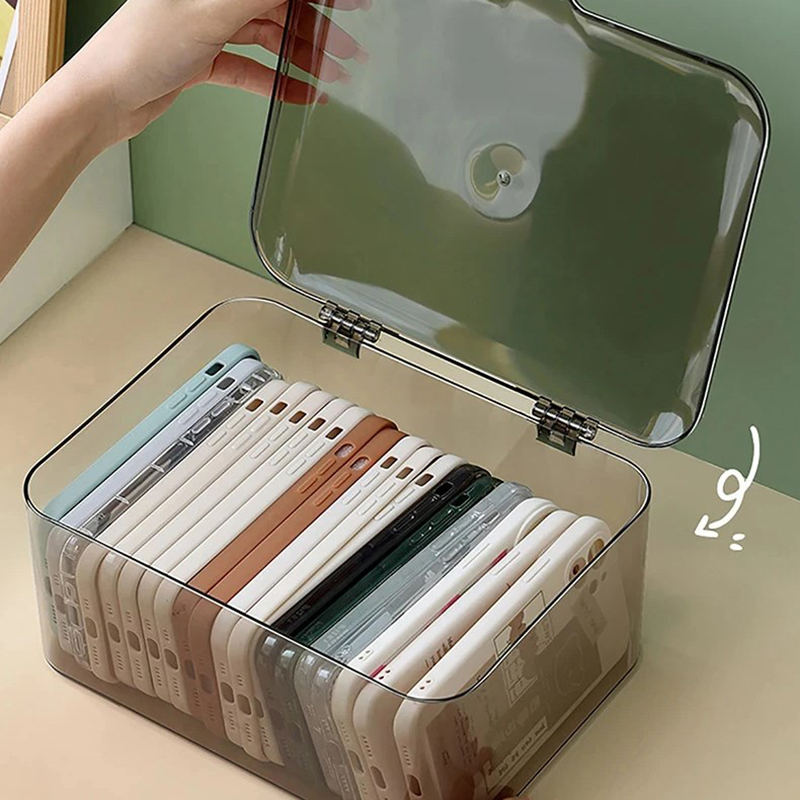 سلة تخزين متفرقات من الأكريليك - مراجعة Face Mask Storage Box وسعره