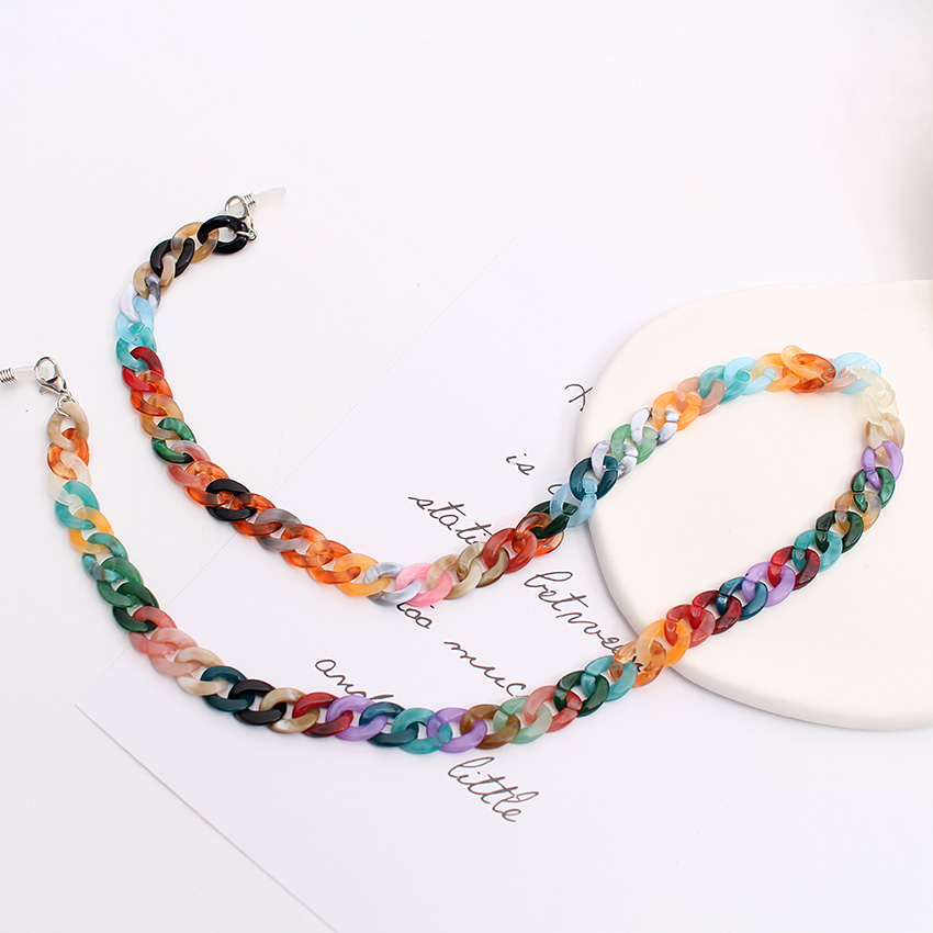 نظارات أكريليك سلسلة موضة الرق - مراجعة Mask Chain Holder وسعره