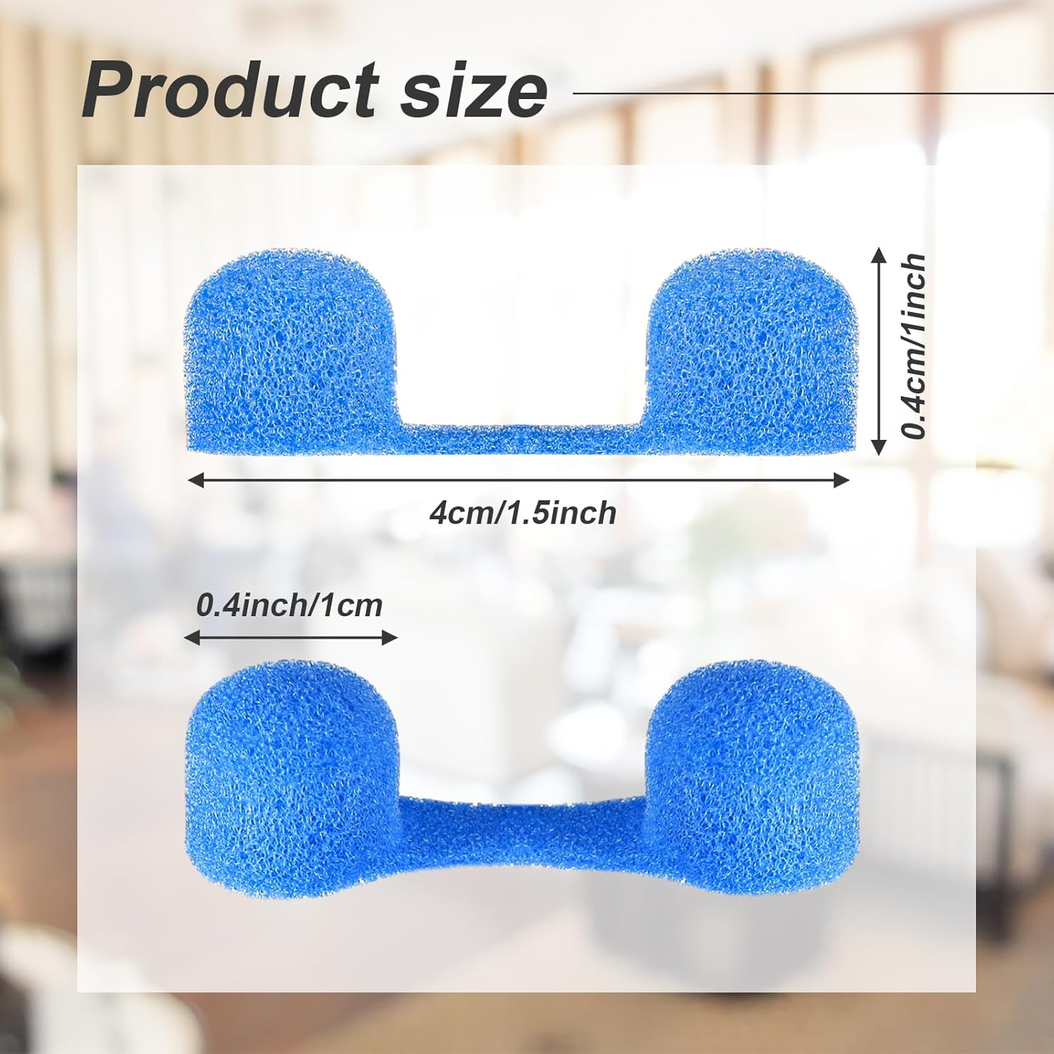 فلاتر أنف إسفنجية زرقاء للاستخ - مراجعة Anti Pollution Mask وسعره