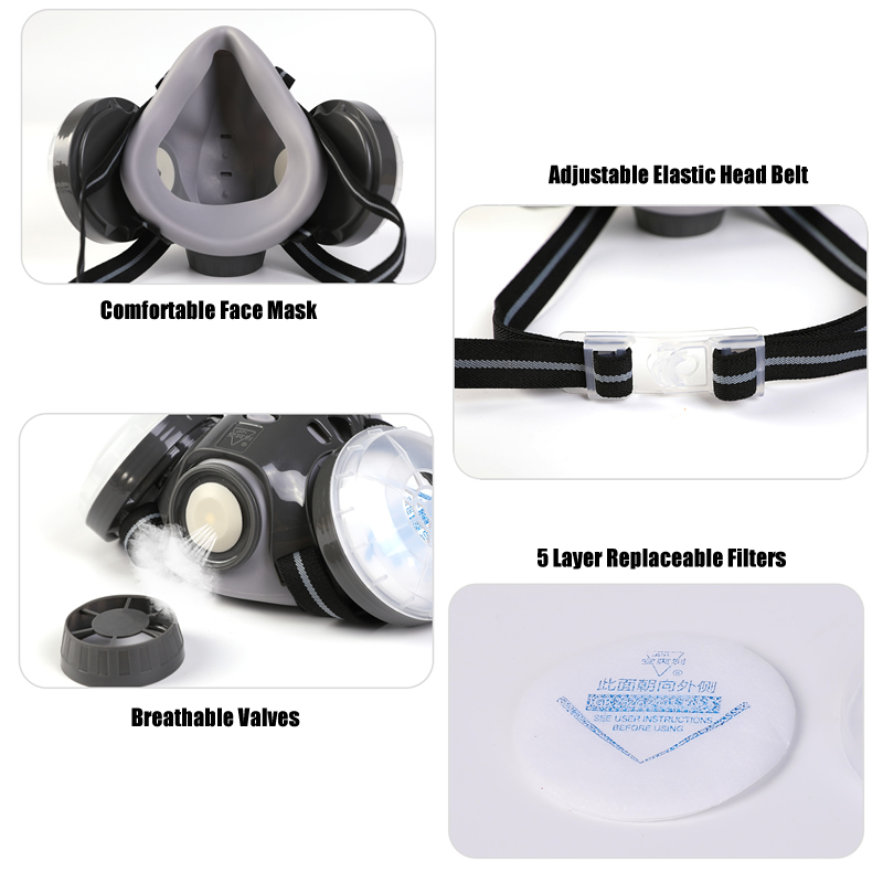 جديد قناع مضاد للغبار كامل الو - مراجعة Anti Pollution Mask وسعره