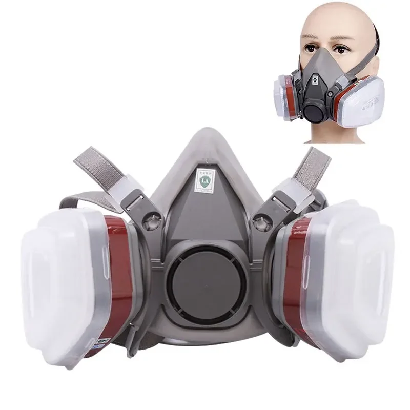 قناع نصف وجه مقاوم للغاز 7 في  - مراجعة Respirator Half Face وسعره