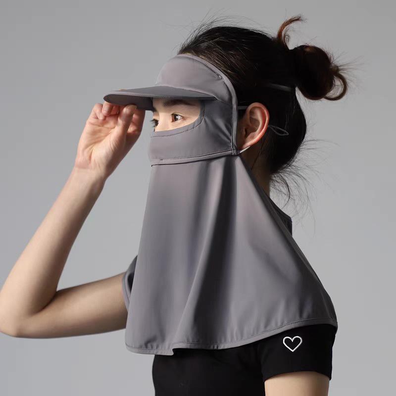 طقم حماية من الشمس بالأشعة فوق - مراجعة Sports Mask Breathable وسعره
