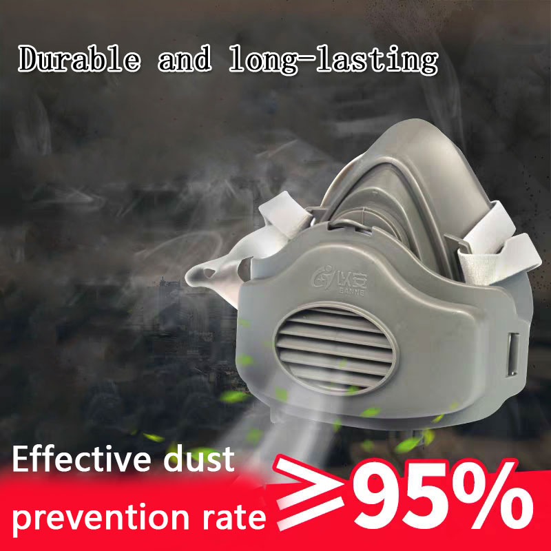 قناع واقي من الغبار للعمل، قنا - مراجعة Respirator Half Face وسعره