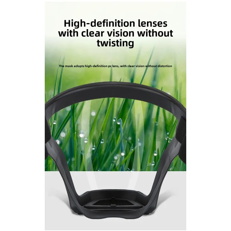 نظارات واقية لكامل الوجه عالية - مراجعة Anti Pollution Mask وسعره