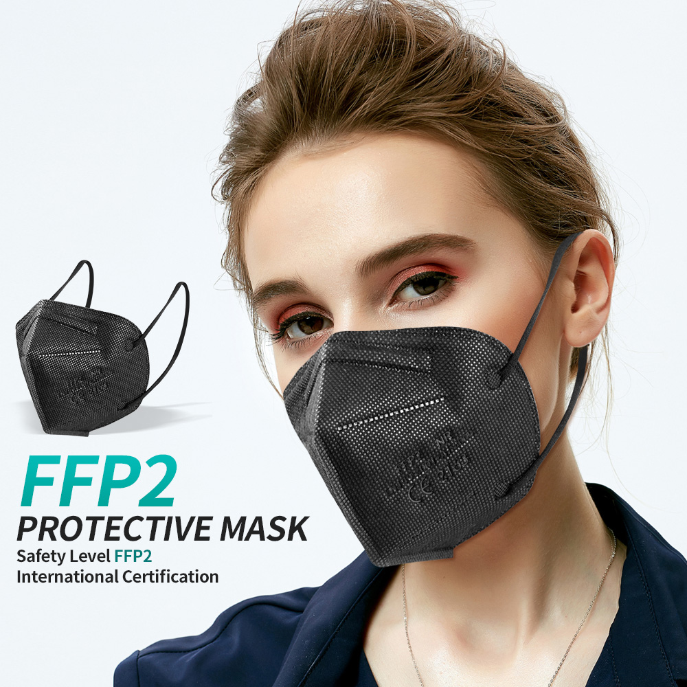 10-100 قطعة أقنعة FFP2 KN95 Ma - مراجعة Kn95 Respirator Mask وسعره