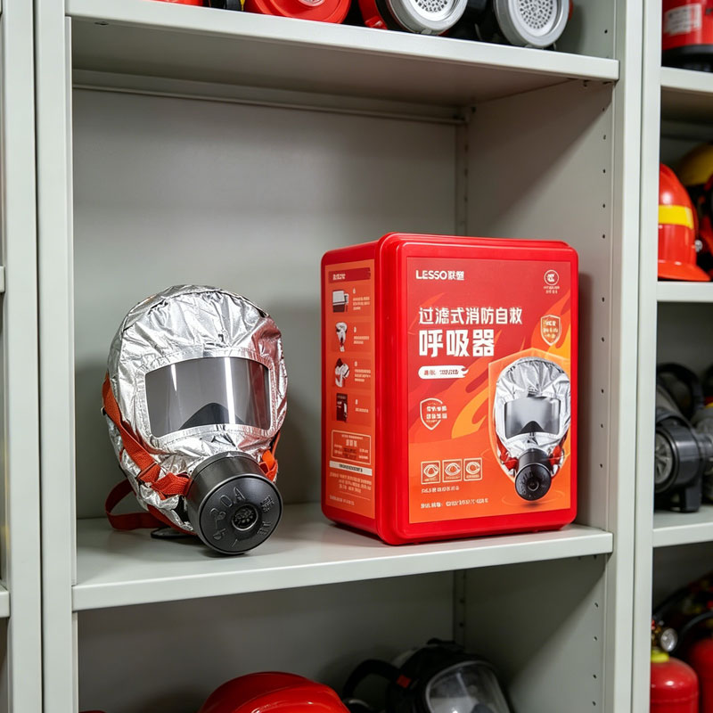 قناع تنفس ذاتي الإنقاذ مع فلتر - مراجعة Kn95 Respirator Mask وسعره