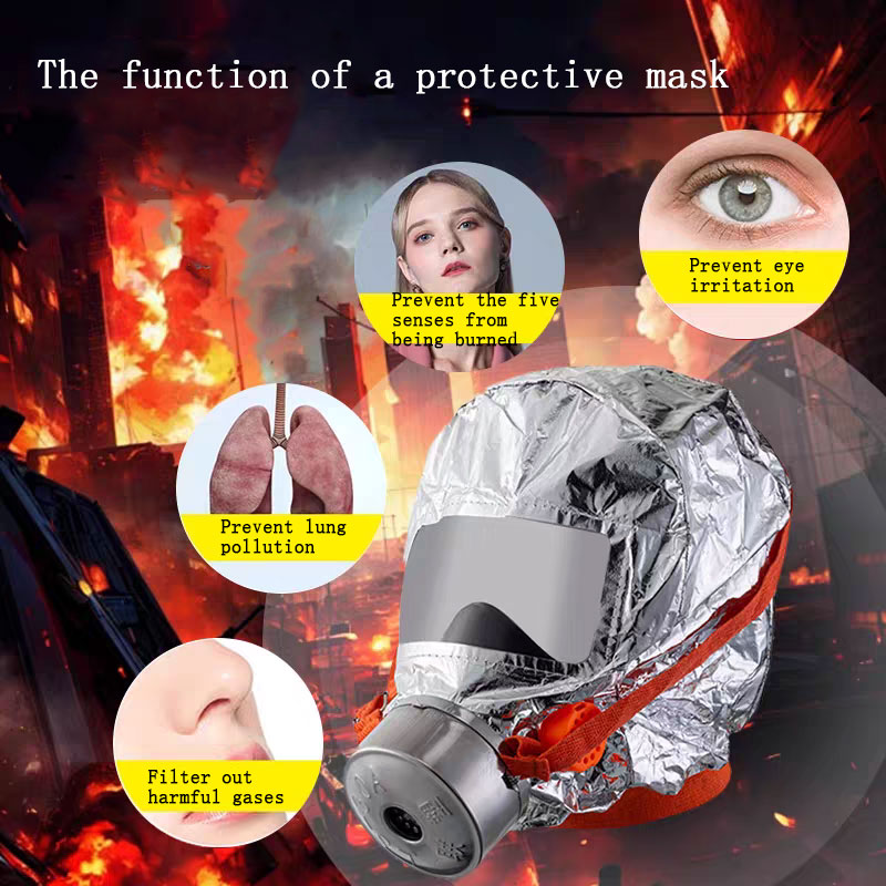 قناع تنفس ذاتي الإنقاذ مع فلتر - مراجعة Kn95 Respirator Mask وسعره
