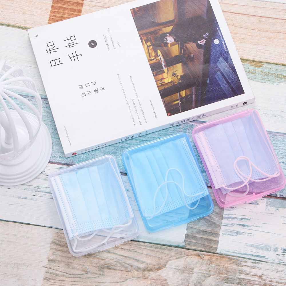 حاوية حماية مستطيلة أقنعة الوج - مراجعة Face Mask Storage Box وسعره