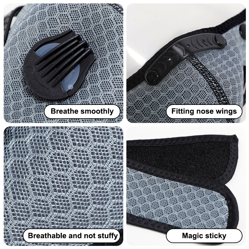 قناع وجه جديد لركوب الدراجات م - مراجعة Anti Pollution Mask وسعره