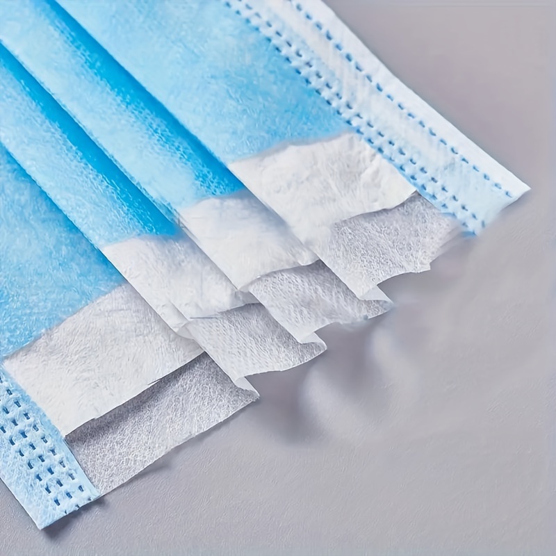 200 قطعة من أقنعة الحماية الزر - مراجعة Disposable Mask Blue وسعره