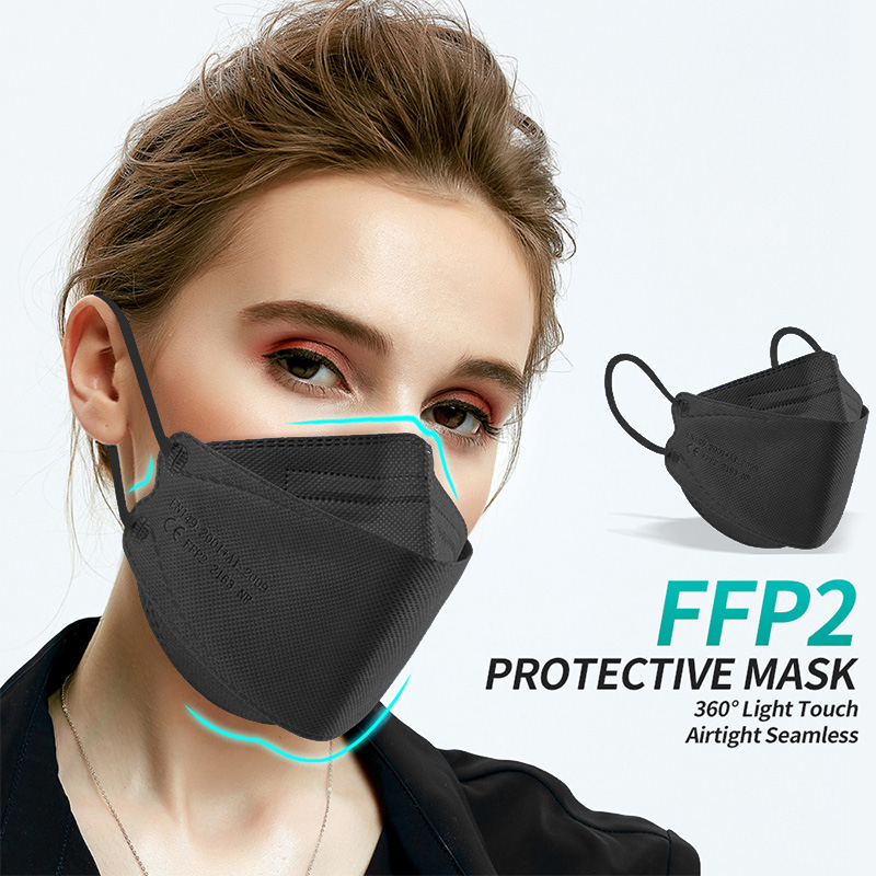 10-200 قطعة أقنعة ffp2 mascari - مراجعة Disposable Surgical Mask وسعره