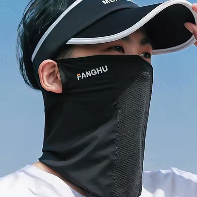 قناع حماية من الشمس شبكي قابل  - مراجعة Sports Mask Breathable وسعره