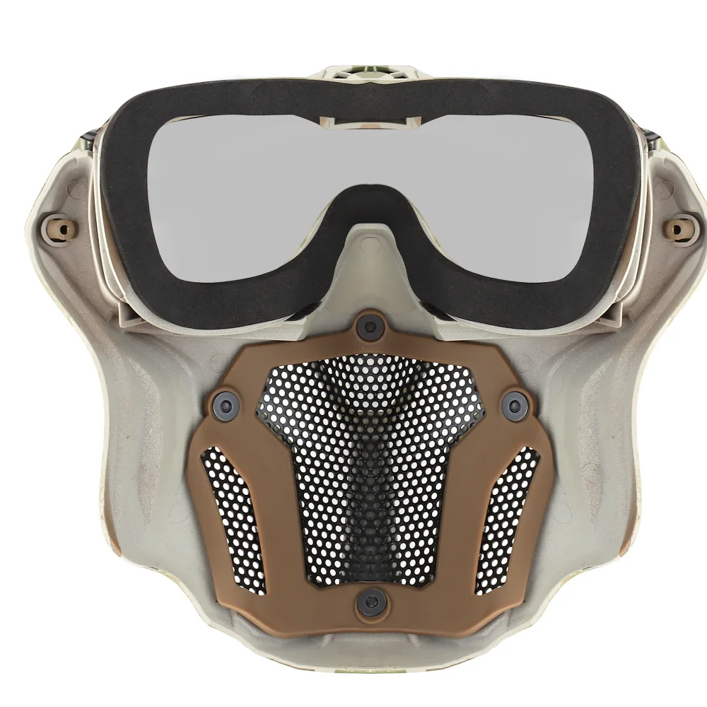 قناع وجه تكتيكي Airsoft لكرات  - مراجعة Anti Pollution Mask وسعره