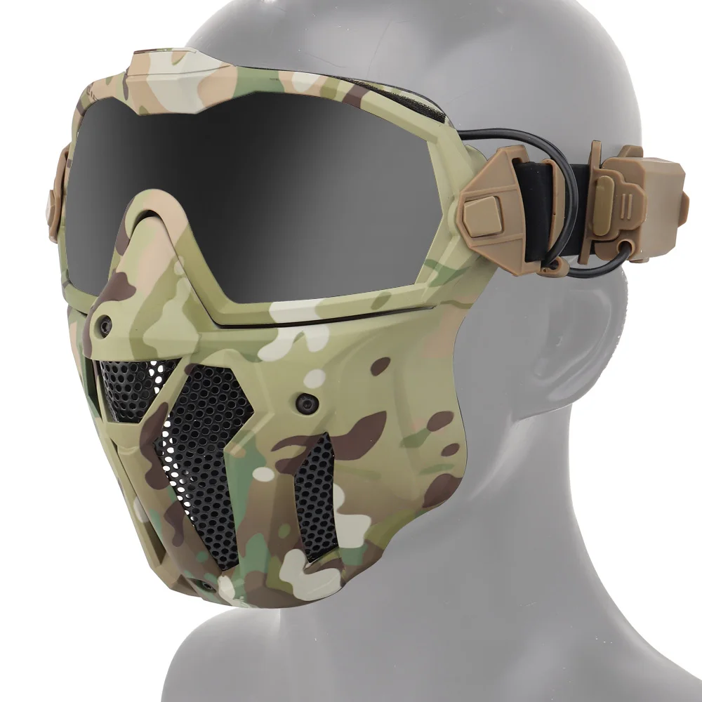 قناع وجه تكتيكي Airsoft لكرات  - مراجعة Anti Pollution Mask وسعره