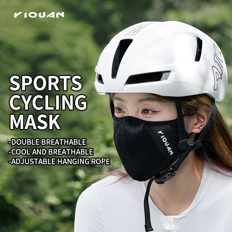 قناع YIQUAN الرياضي لركوب الدر - مراجعة Anti Pollution Mask وسعره