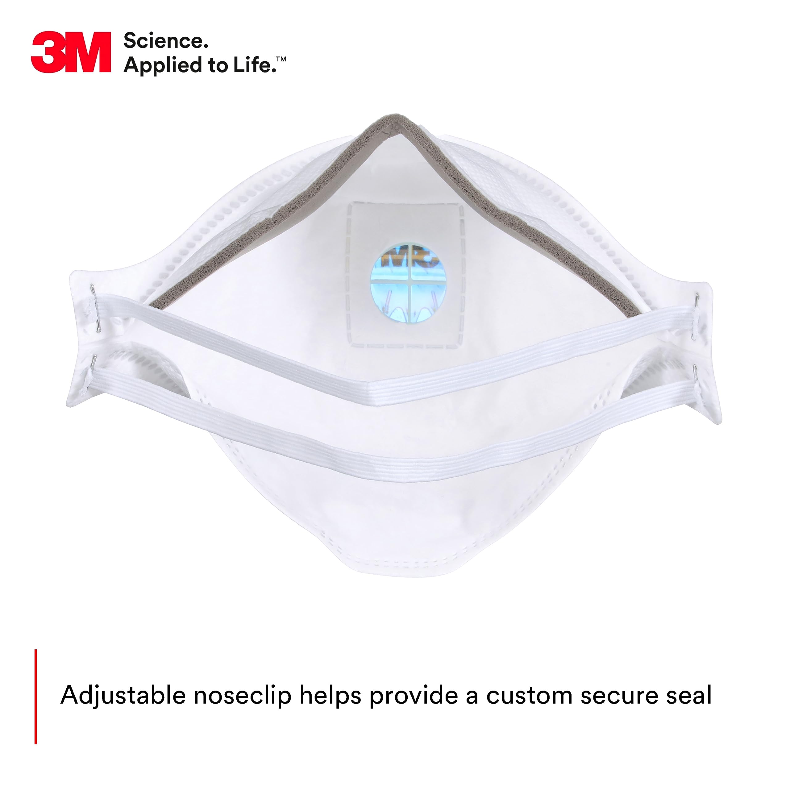 3M هالة 9211 + التنفس الجسيمات - مراجعة Dust Mask Construction وسعره
