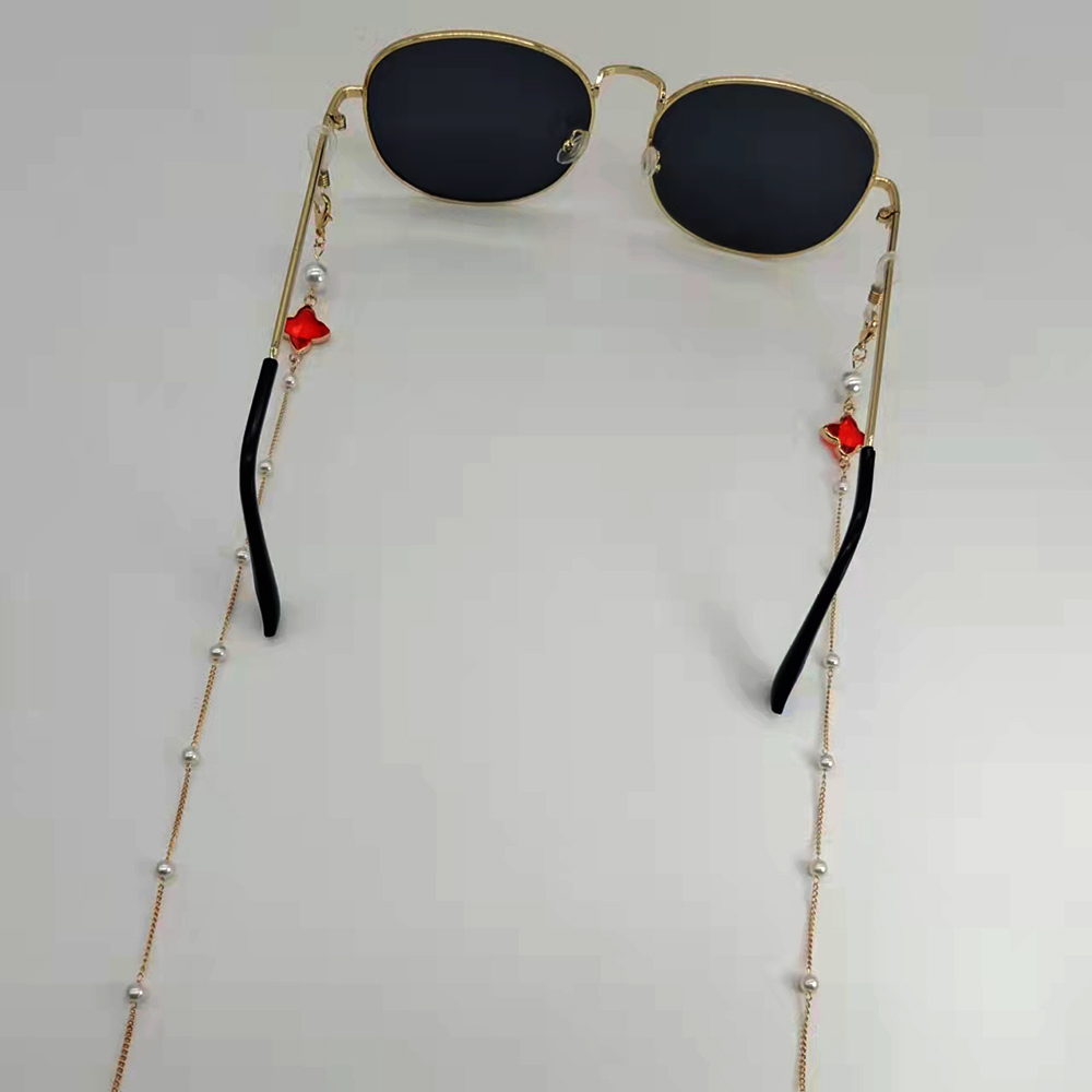 النساء النظارات سلسلة البلاستي - مراجعة Mask Chain Holder وسعره