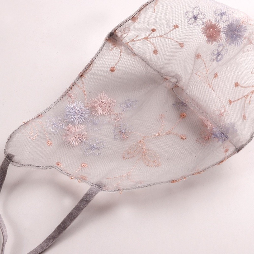 قناع وجه كلاسيكي مطرز بالزهور، - مراجعة Cloth Face Mask Washable وسعره