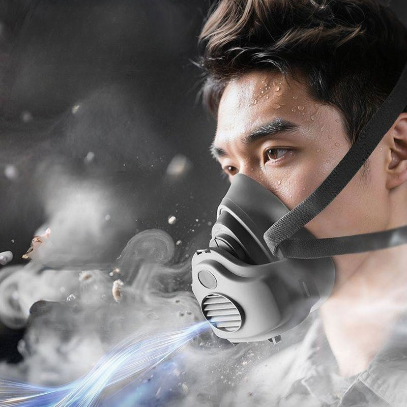 قناع مطاطي للسلامة في أعمال ال - مراجعة Respirator Half Face وسعره