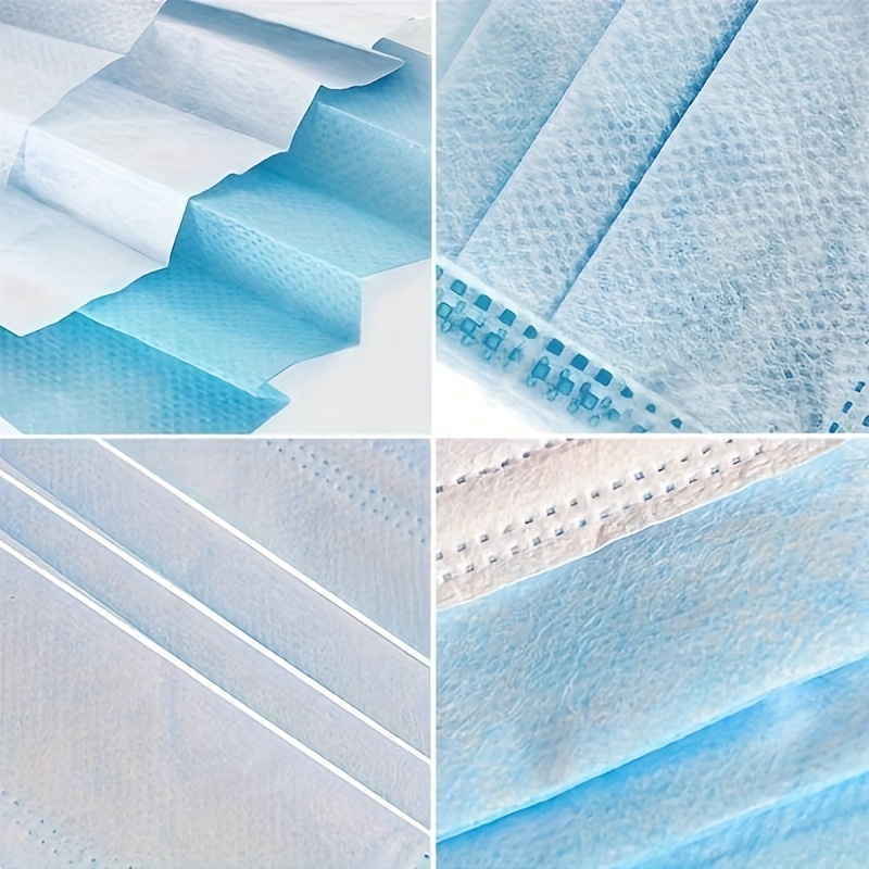 التسليم خلال 10 أيام! 400 قطعة - مراجعة Disposable Mask Blue وسعره