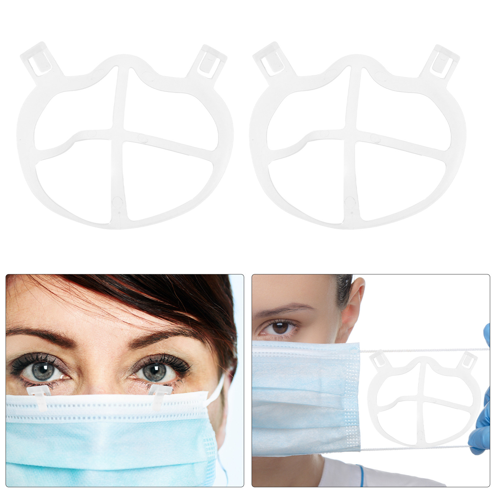 10 قطع من حوامل الأقنعة السيلي - مراجعة Silicone Mask Bracket وسعره