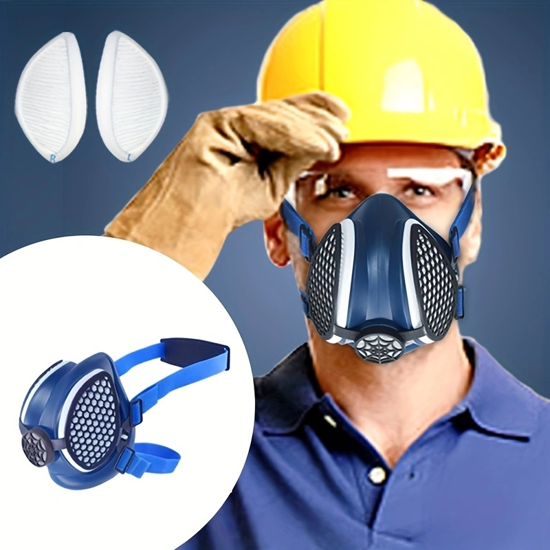 جهاز تنفس نصف قناع من السيليكو - مراجعة Respirator Half Face وسعره