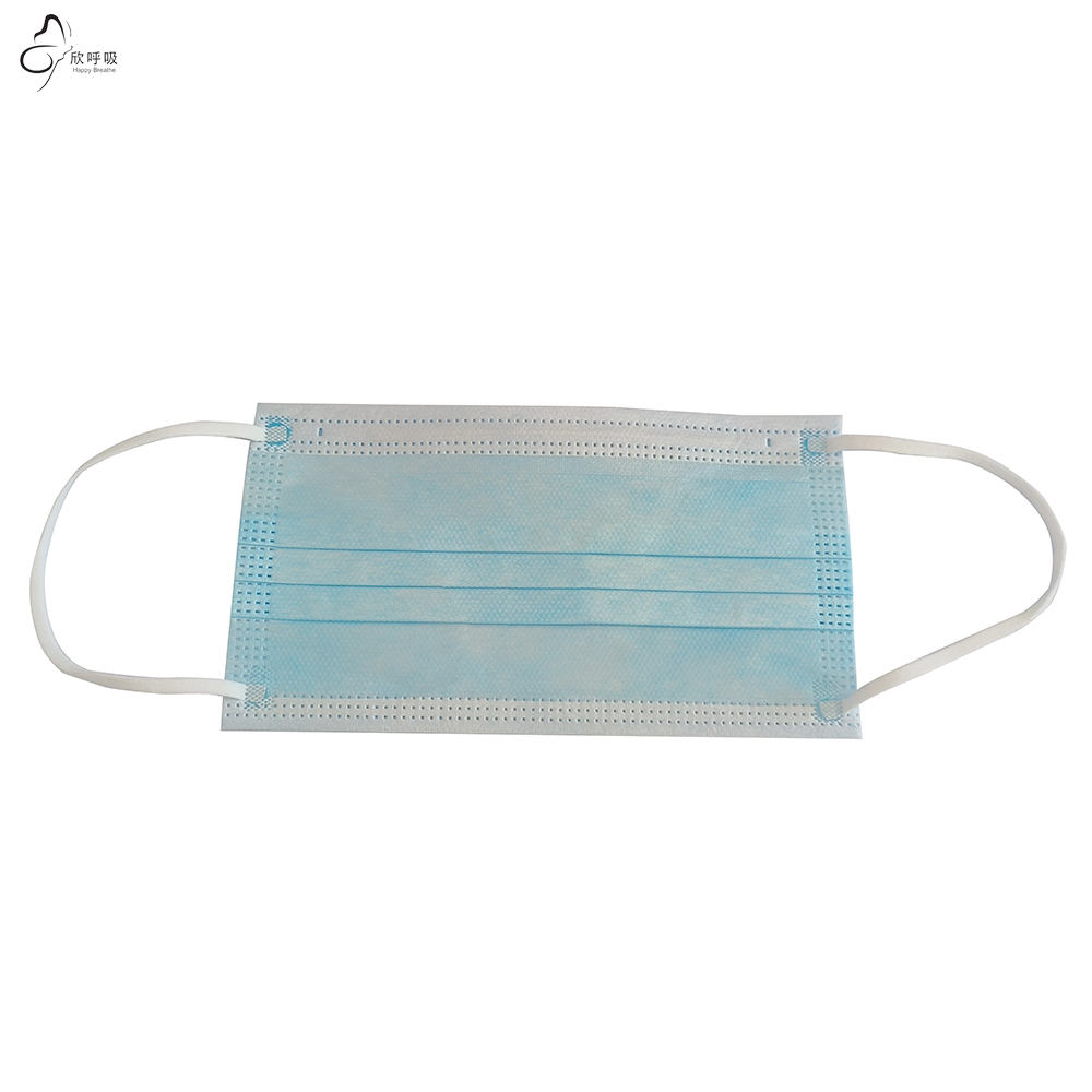 100 قطعة من أقنعة الوجه التي ت - مراجعة Disposable Mask Blue وسعره
