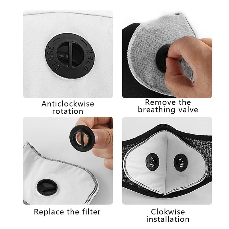 فلتر كربون نشط مضاد للغبار PM2 - مراجعة Anti Pollution Mask وسعره