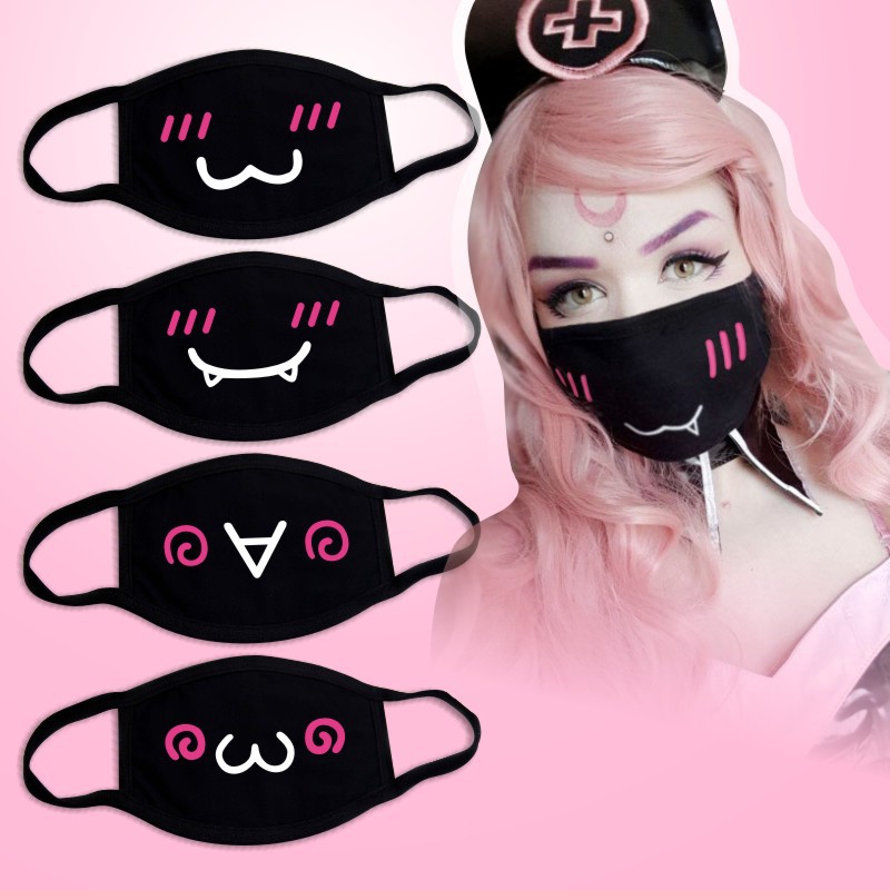 قناع القطن الأسود للجنسين شتاء - مراجعة Respirator Half Face وسعره