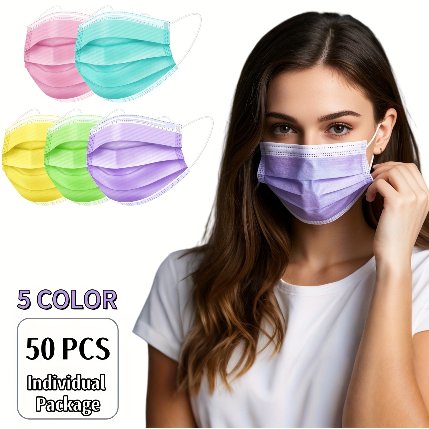 100/50 قطعة من الأقنعة الواقية - مراجعة Kids Face Mask وسعره