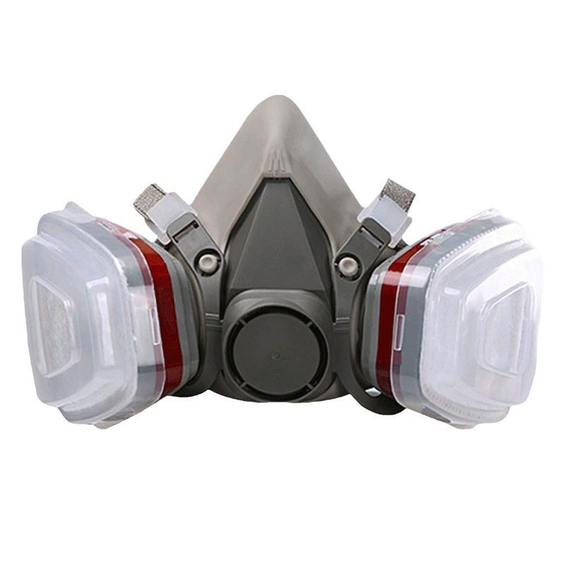 طقم جديد من 15 قطعة: قناع غبار - مراجعة Respirator Half Face وسعره