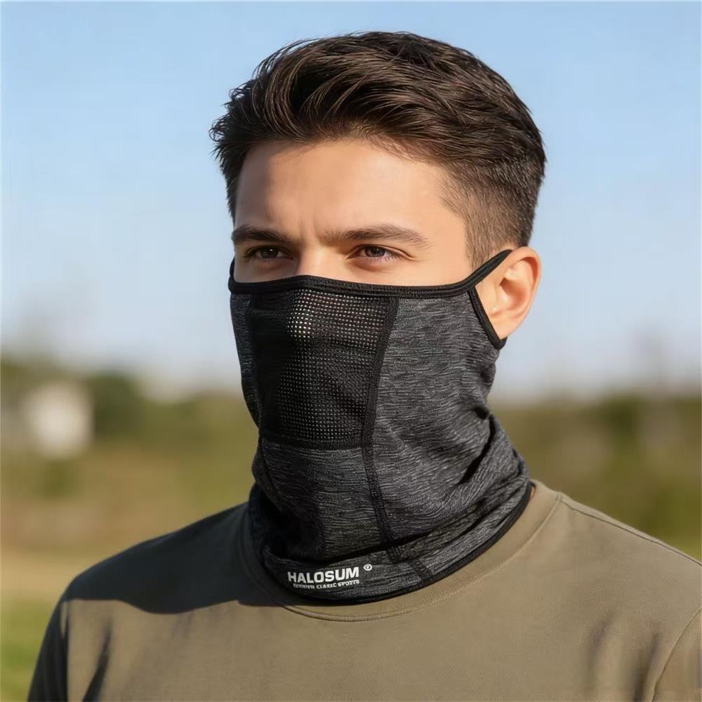 قناع وجه شبكي من الحرير الجليد - مراجعة Sports Mask Breathable وسعره