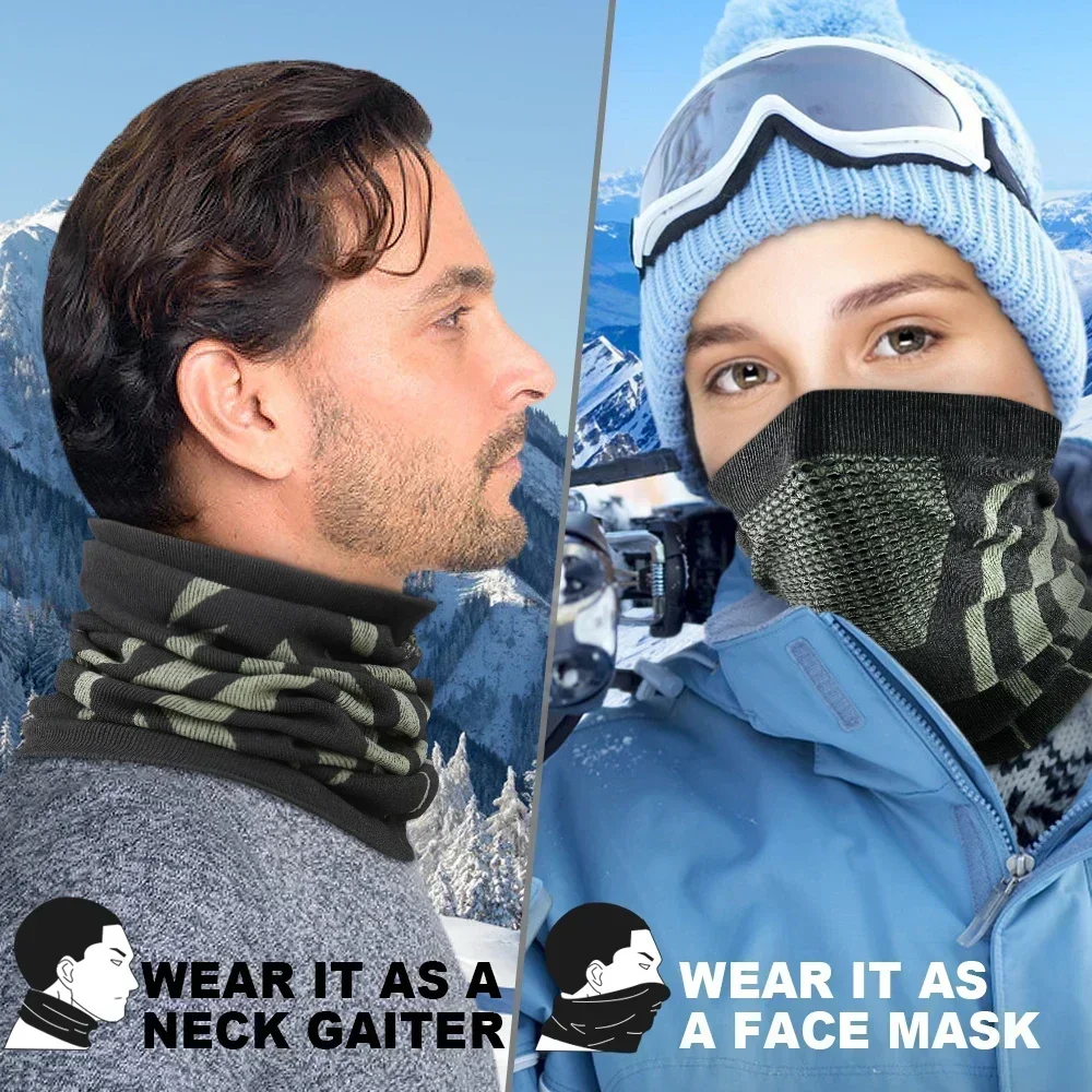 الشتاء حلقة أنبوب لينة باندانا - مراجعة Sports Mask Breathable وسعره